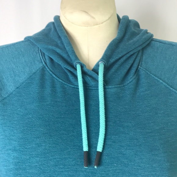 🌻 3/25 🌻UA Bayou Blue Open Back Loose Sweatshirt - Picture 3 of 7
